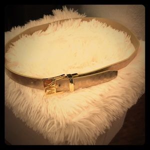 Michael Kors Belt Gold Reversible